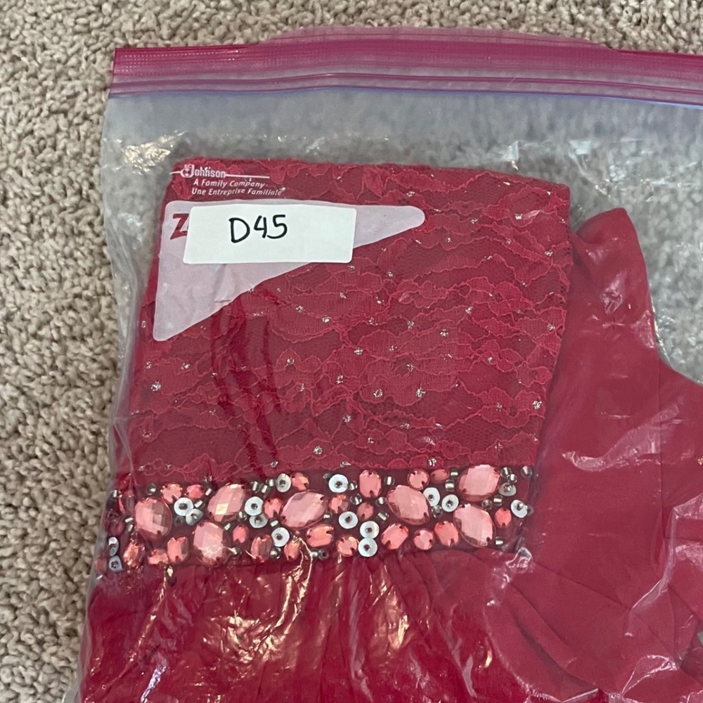 Red Halter Romper Maxi Dress Girls Sparkle Party Special Occasion - Picture 14 of 14